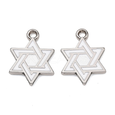 Alloy Enamel Pendants ENAM-G235-09P-02-1