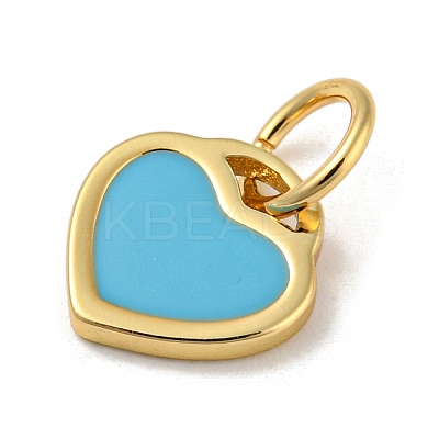 Rack Plating Brass Charms KK-A200-03G-05-1