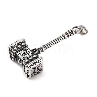 Viking 316 Surgical Stainless Steel Big Pendants STAS-Z073-41AS-1