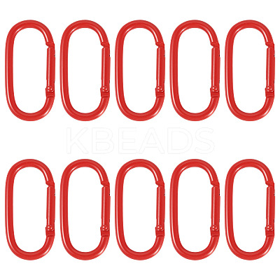 10Pcs Alloy Spring Gate Rings FIND-TA0009-25F-1