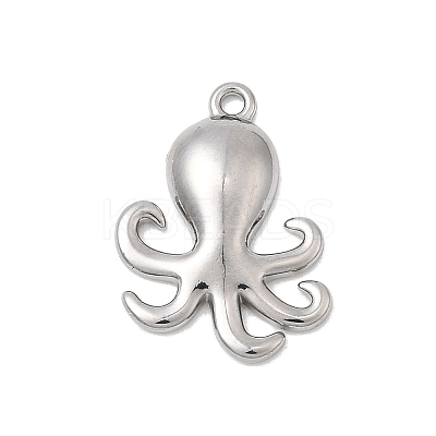 Marine Organism Theme 304 Stainless Steel Pendants STAS-Z179-40P-10B-1