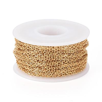 Ion Plating(IP) 304 Stainless Steel Cable Chains CHS-H009-22G-1