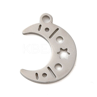 Non-Tarnish 304 Stainless Steel Pendants STAS-S123-03P-04-1