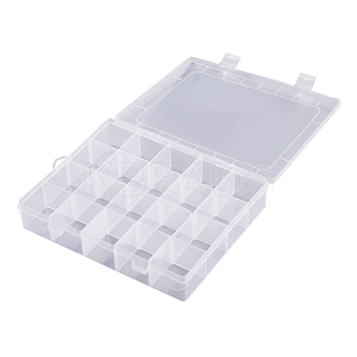 Rectangle Plastic Bead Storage Containers CON-Q024-15-1