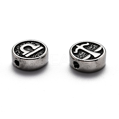 304 Stainless Steel Beads STAS-J033-01G-1