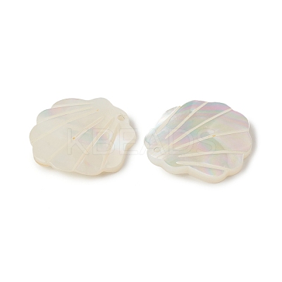 Natural Sea Shell Pendants LS-SSHEL-T012-11-1