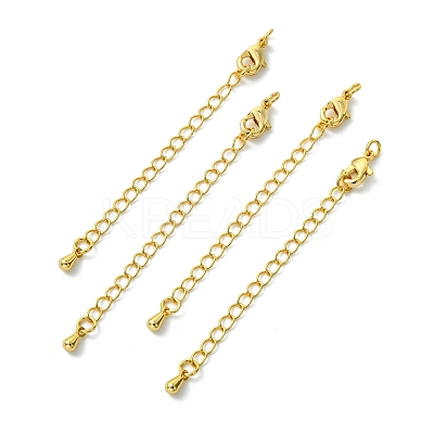 SHEGRACE Brass Curb Chain Extender XGR0146G-163G-1