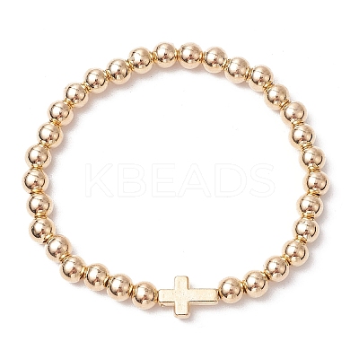 CCB Plastic Beads Stretch Bracelets BJEW-JB11605-02-1