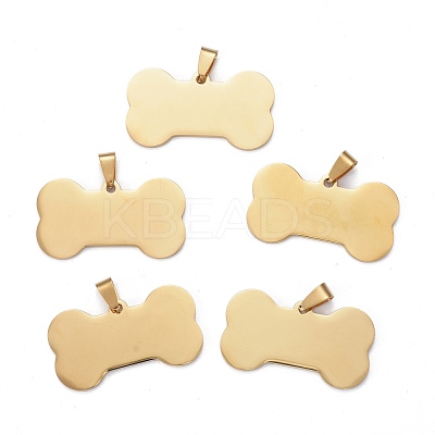 Ion Plating(IP) 304 Stainless Steel Pendants STAS-I140-07B-G-1