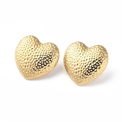 304 Stainless Steel Stud Earrings STAS-Z052-24G-1