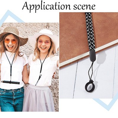 DIY Anti-Lost Necklace Lanyard Making Kit DIY-GF0008-78-1