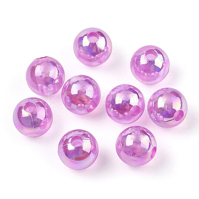 Transparent Acrylic Beads MACR-T046-01E-06-1