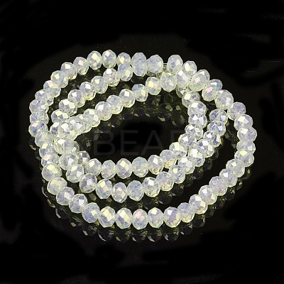 Electroplate Glass Beads Strands EGLA-A034-J2mm-T05-1