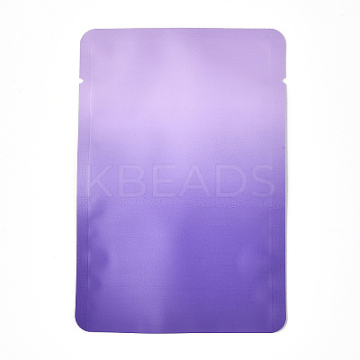 Two Tone Rectangle Plastic Zip Top Gift Bags OPP-C003-01B-04-1