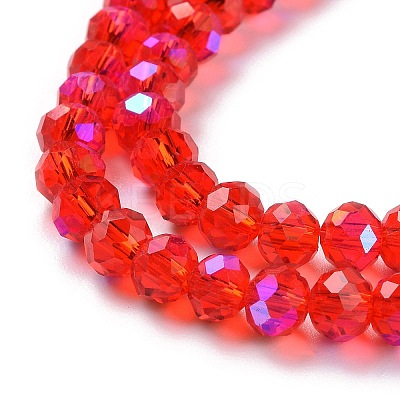 Electroplate Glass Beads Strands LS-EGLA-A034-T8mm-L05-1