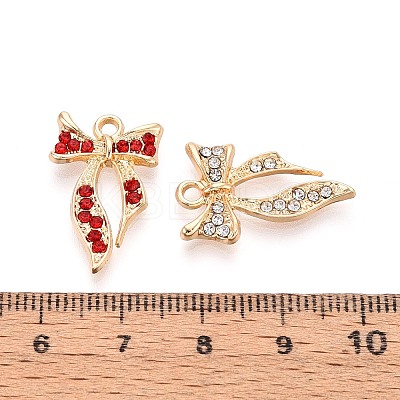 Alloy Rhinestone Pendants PALLOY-T092-22G-1