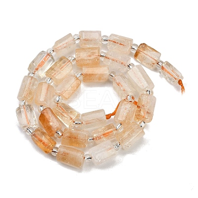 Natural Yellow Quartz Beads Strands G-G162-D07-01-1