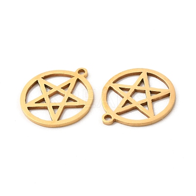 201 Stainless Steel Pendants STAS-K251-072G-1