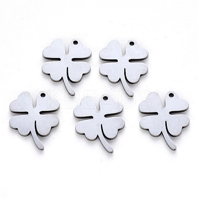 Tarnish Resistant 304 Stainless Steel Pendants STAS-N092-42-1