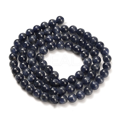 Natural Sapphire Beads Strands G-L631-A02-5-6mm-AA-1