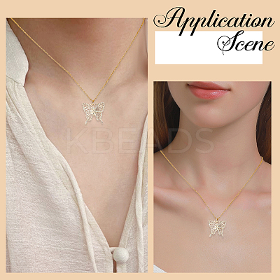 10Pcs Brass Micro Pave Cubic Zirconia Pendants KK-BBC0016-79-1