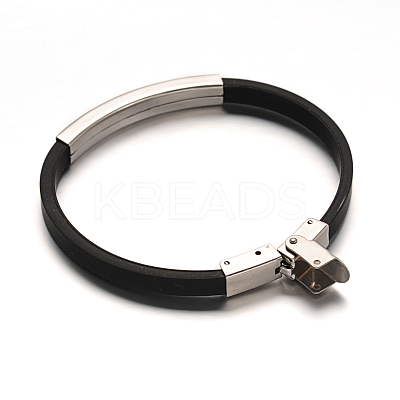 PU Leather Cord Bracelets BJEW-E271-01P-1