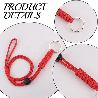 Polyester Keychains KEYC-WH20005-014D-1