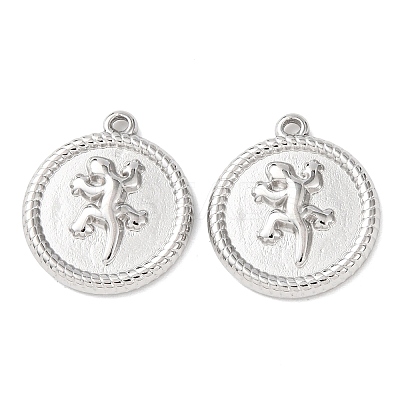 304 Stainless Steel Pendants STAS-P432-01D-P-1