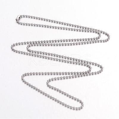Tarnish Resistant Stainless Steel Necklace Making IFIN-R114-1.5mm-1
