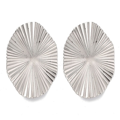 Non-Tarnish 304 Stainless Steel Stud Earring Findings STAS-P357-01B-P-1