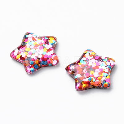 Transparent Resin Cabochons RESI-R429-29A-1