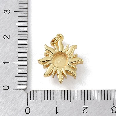 Rack Plating Brass Pendant KK-H476-11G-01-1