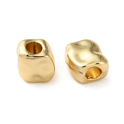 Rack Plating Brass Spacer Beads X-KK-K346-30G-1