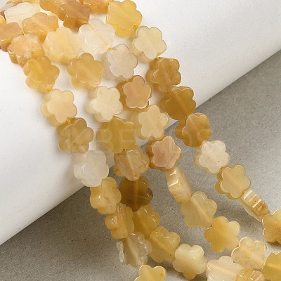 Natural Yellow Aventurine Beads Strands G-B138-C20-01-1