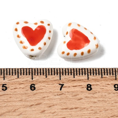 Handmade Porcelain Beads PORC-B007-02D-1