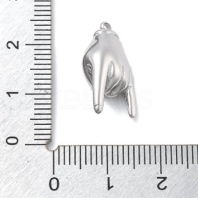304 Stainless Steel Pendants STAS-Z121-29P-1