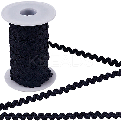 25M Nylon S Shaped Lace Ribbon OCOR-GF0003-60A-1