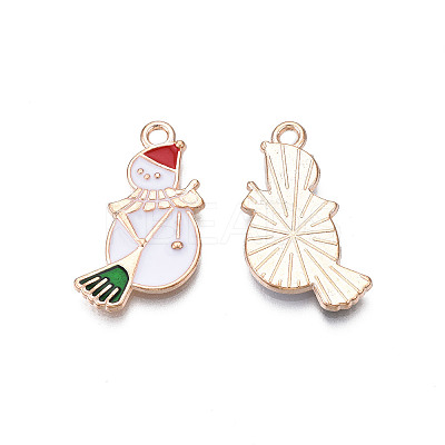 Christmas Alloy Enamel Pendants LS-X-ENAM-Q442-46-1