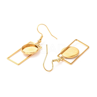 201 Stainless Steel Earring Hooks STAS-C030-19G-1