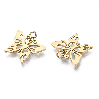 316 Surgical Stainless Steel Charms STAS-N097-011-1