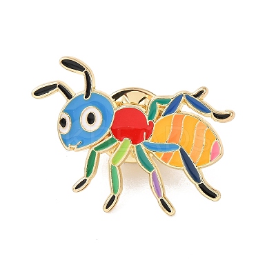 Ant Enamel Pins JEWB-L022-03A-G-1