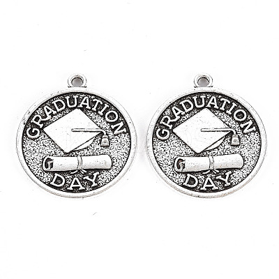 Tibetan Style Alloy Pendants X-TIBE-S323-106AS-RS-1