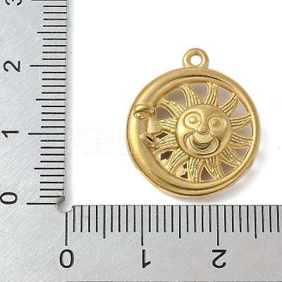 304 Stainless Steel Pendants STAS-L277-02A-G-1