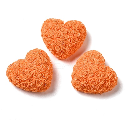 Opaque Resin Cabochons LS-RESI-C024-02A-1
