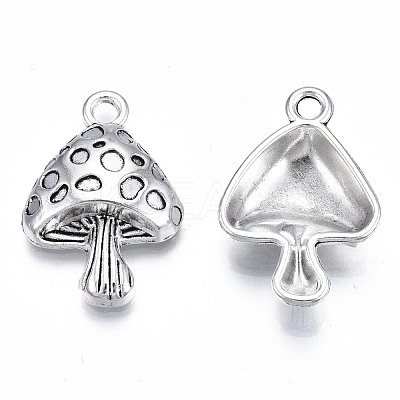 Tibetan Style Alloy Pendants TIBE-T010-40AS-1