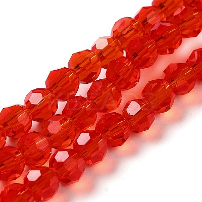 Transparent Glass Beads EGLA-A035-T6mm-D01-1