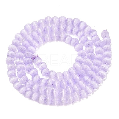 Glass Imitation Cat Eye Beads Strands GLAA-N075-01A-04-1