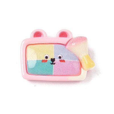 Cute Opaque Resin Cabochons RESI-L046-E05-1