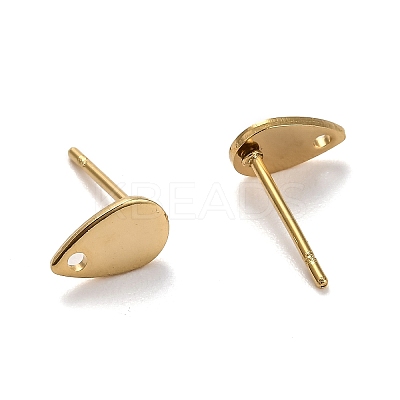 304 Stainless Steel Stud Earring Findings X-STAS-L211-05C-G-1