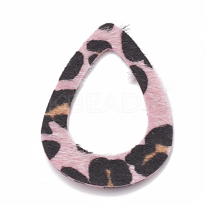 Imitation Leather Big Pendants LS-FIND-N001-09B-1